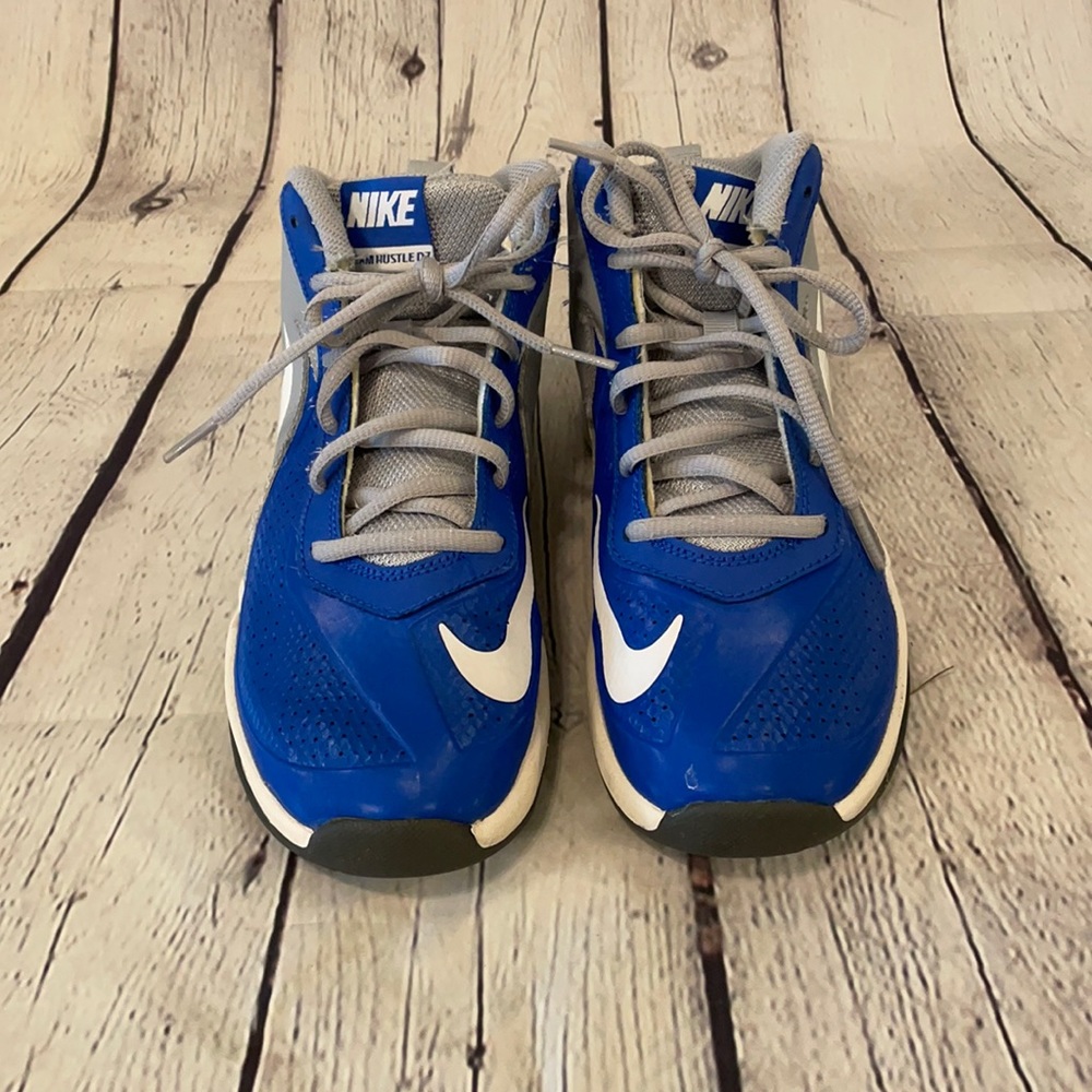 Boys Nike High Top Sneaker Blue Size 4.5 Youth